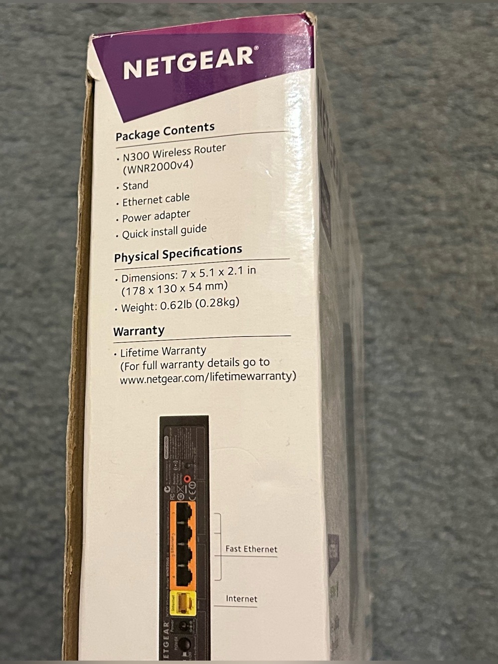 Netgear Black N300 Vertical Wireless Router - Picture 3 of 6